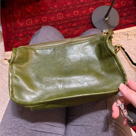 Olive Green Crossbody Bag - Picture 2 of 5